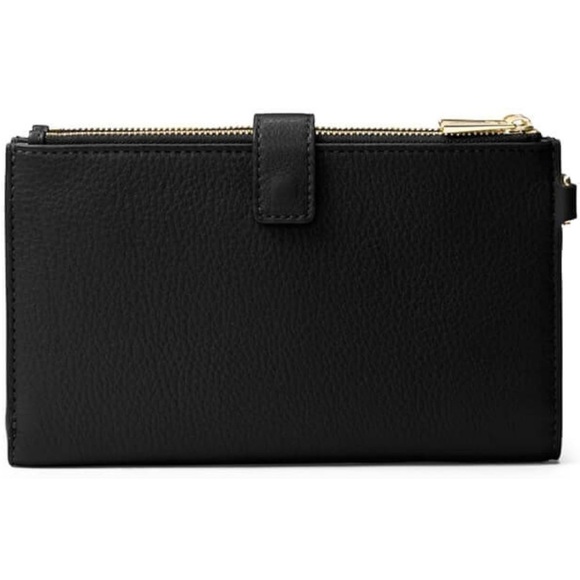 Michael Kors Adele Double Zip Leather iPhone Wristlet - Picture 2 of 3